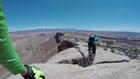 Biking Cliffside in Moab