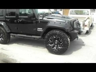 877-544-8473 20 Inch Fuel D576 Black Milled Rims Jeep Wrangler Wheels Free Shipping Call Us!