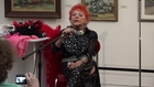 THE EYELASH CABARET  #10 with 94 year old ILONA ROYCE-SMITHKIN and ZOE LEWIS at PAAM,