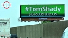 Jets fans buy billboards to make fun of Brady