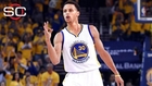 Curry, Warriors battle past Rockets in Game 1