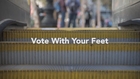 vote with your feet