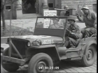 (original film reel) 3 American Generals At Ohrdruf Concentration Camp - 1945