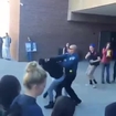 Cop Punches Girl In The Face!