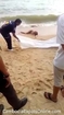 Disturbing Video of a Dead Female Tourist Being Pulled Out of the Sea After Drowning in Thailand