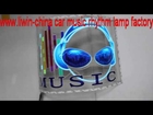 new bright car stickers equalizer for Car Decoration car music light car music rhythm lamp