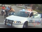 Motorcycle Accident Police Chase Stunt Bike Rider Arrested After Wheelie FAIL CRASH Video 2015