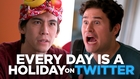 Every Day is a Holiday on Twitter