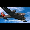 Gun camera footage B- 17 under attack by me 262