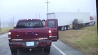 Cop Run Over By Semi Tractor Trailer