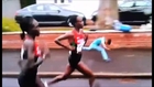 Young Fan Faceplants During Comonwealth Games Race Coverage