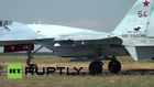 Russia: Su-27SM3 fighter jets take flight over Krasnodar region