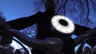 Paul Cocksedge launches Double O bike lights that clip together using magnets
