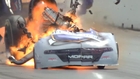 Plonker's Drag Racing Funny Car Explodes