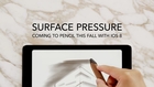 Pencil / Surface Pressure
