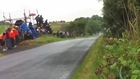 Up close to a motorcycle road race