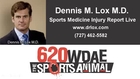 Dr Lox Injury Report 620 WDAE | James Anthony Loney | Dav...