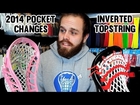 Inverted top String Pocket Update for 2014 Lacrosse Season Stylin Strings