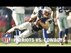 Tom Brady Arcs It to Julian Edelman for a 59-Yard TD | Patriots vs. Cowboys | NFL