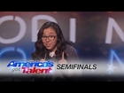 Lori Mae Hernandez: Lori Pokes Fun at the Olympics, Howie's Hair & More - America's Got Talent 2016