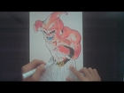 Drawing Kid Buu (Dragon Ball Z)