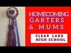 Clear Lake Homecoming Mums | Football Garters for High School Games in Houston TX