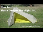 NEW ULTRALITE TENT! Sierra Designs Flashlight 1F