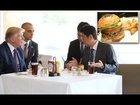 Japanese chain sells out of cheeseburger Trump at in Japan