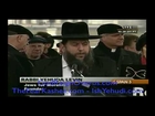 Rabbi Levin at the March for Life Rally - 2010