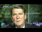 Ronald Reagan's reaction in 1983