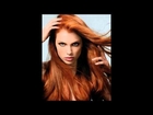 Auburn Hair Color with Blonde Highlights & Lowlights