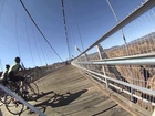 Road Biking across the Royal Gorge bridge for 2014 Bikes and Brews ride