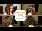 My New Hair Cut | Inverted Curly Bob!
