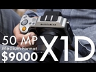 Hasselblad X1D: 50 Megapixels, Medium Format, $9K
