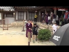 [Eng Sub-TVXQ! Express] 140811 [NWJ BTS Video] - Filming Museok's First Swordsmanship Scene