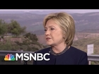 Hillary Clinton On Nancy Reagan: She Had A Lot of Courage | Andrea Mitchell | MSNBC