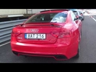 Audi RS5 revving and exhaust sound 2014