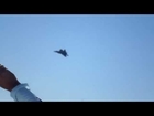 F-22 Raptor military jet.
