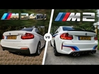 BMW M2 vs M240i Acceleration SOUND Autobahn POV Test Drive