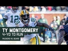 Aaron Rodgers' Huge Pass to Jared Cook & Ty Montgomery's TD Run! | NFL Week 15 Highlights