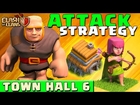Clash of Clans - BEST ATTACK STRATEGY - Townhall Level 6 (CoC TH6 Attack Strategies)