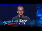 Gary Vider: Subtle Comedian Discusses Being Broke - America's Got Talent 2015