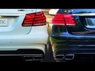 Mercedes E63 AMG S vs E63 AMG Sound Battle Revving Revs W212 2014 v8 Biturbo