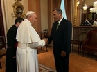 Pope Arrives at Capitol for Historic Speech