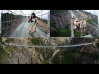 China's New Glass-Bottom Bridge Suspended 600 Feet Above The Ground - Extreme Bridges