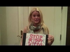 Bree Williamson for Stop Puppy Mills (Flip Cam Video)