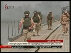 بناء جسر لنقل المعدات العسكرية والجنود إلى الضفة الشرقية من الفرات