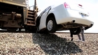 Freight Train vs Limo