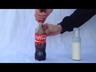 Coke mixed with Milk experiment