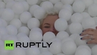 UK: Having a ball! Check out this BALL PIT for ADULTS
